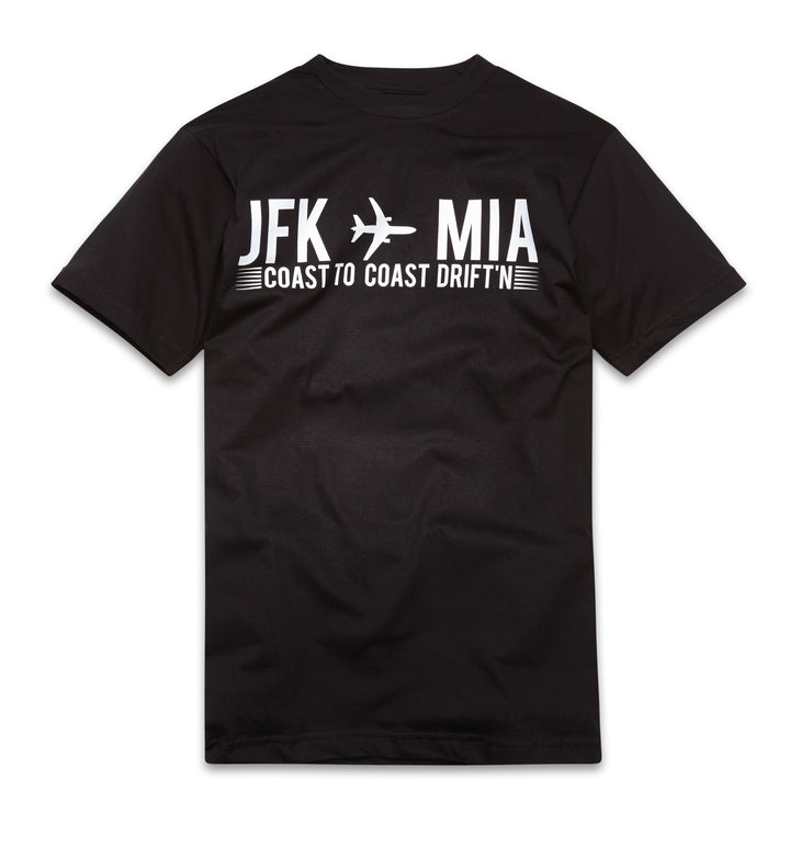 Coast To Coast Tee (JFK to MIA)