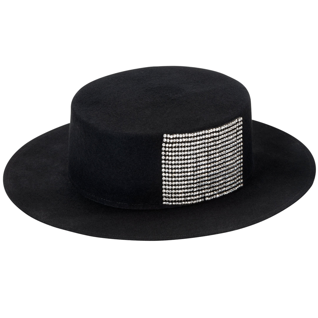 Strass Fedora (Black)