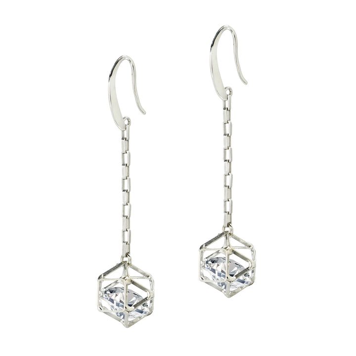 Diamond Drop Earrings